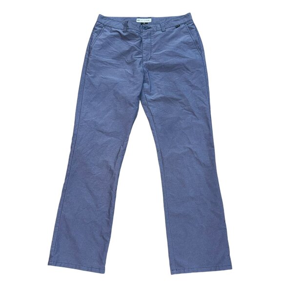 Travis Mathew Open To‎ Close Tech Chino Performance Pants Men's Size 34X32 Navy